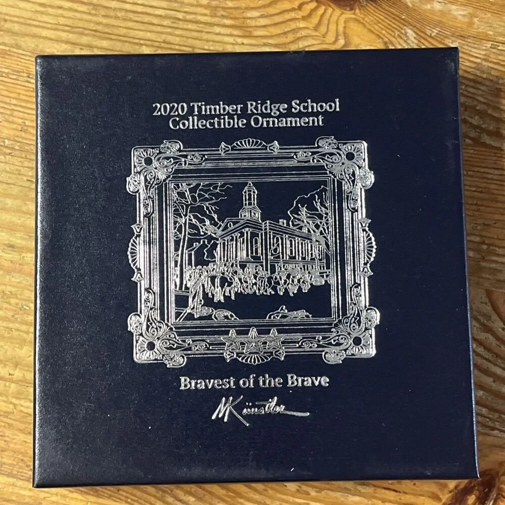 2020 Mort Kunstler Christmas Ornament Timber Ridge Civil War Bravest Of Brave